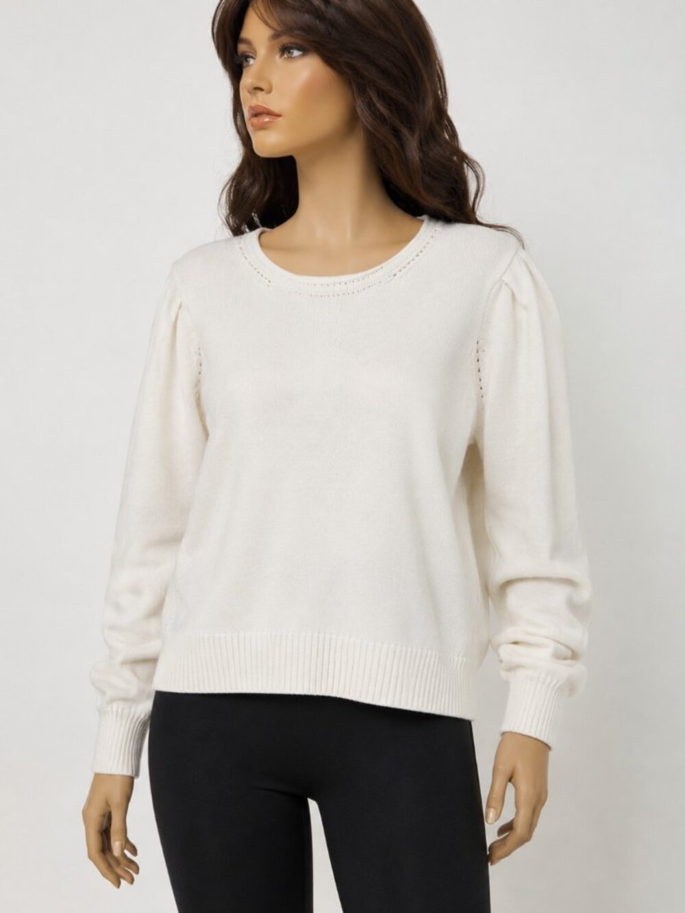 Time And True Classic Winter Knit Women's Sweater Crewneck Size Xl Long Sleeve